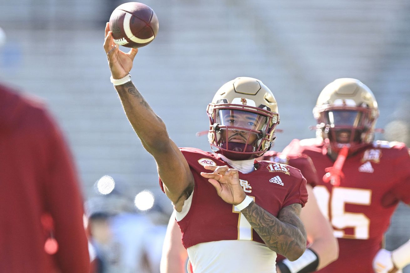 NCAA Football: Connecticut at Boston College