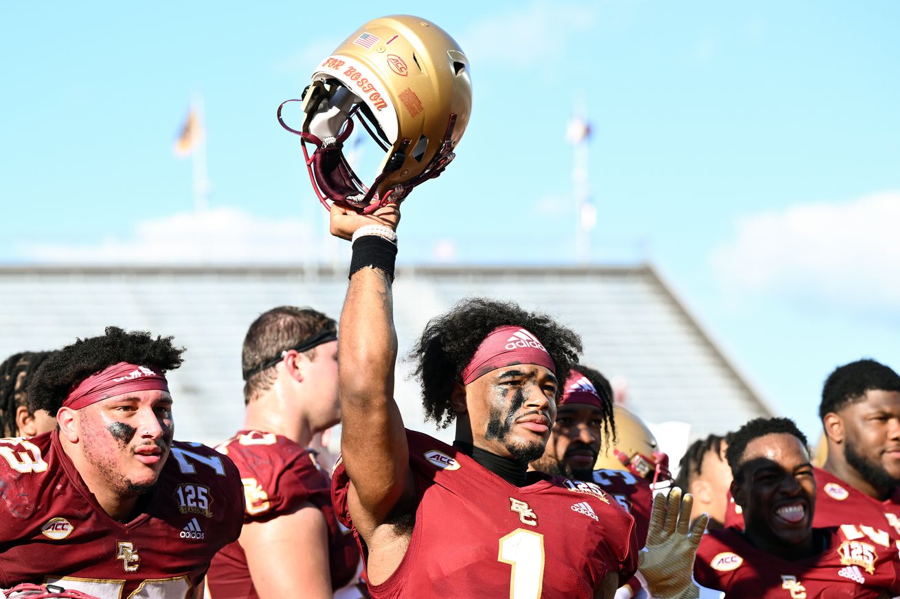 NCAA Football: Connecticut at Boston College