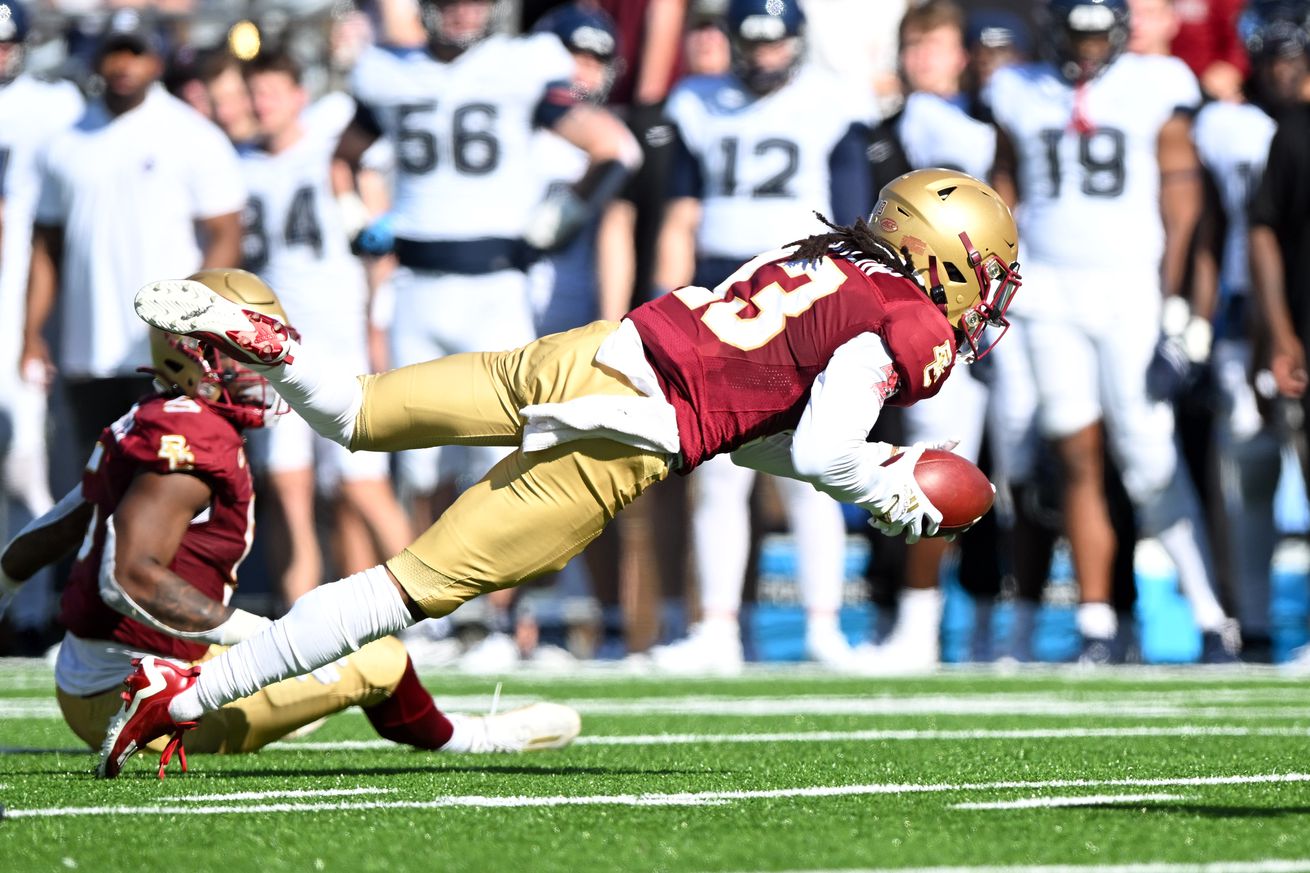 NCAA Football: Connecticut at Boston College