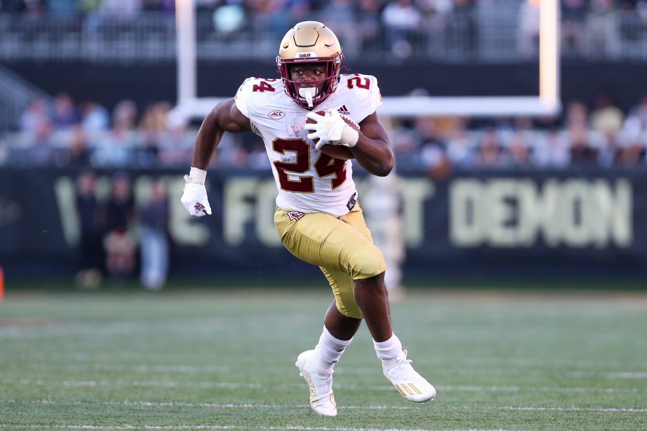 COLLEGE FOOTBALL: OCT 22 Boston College at Wake Forest