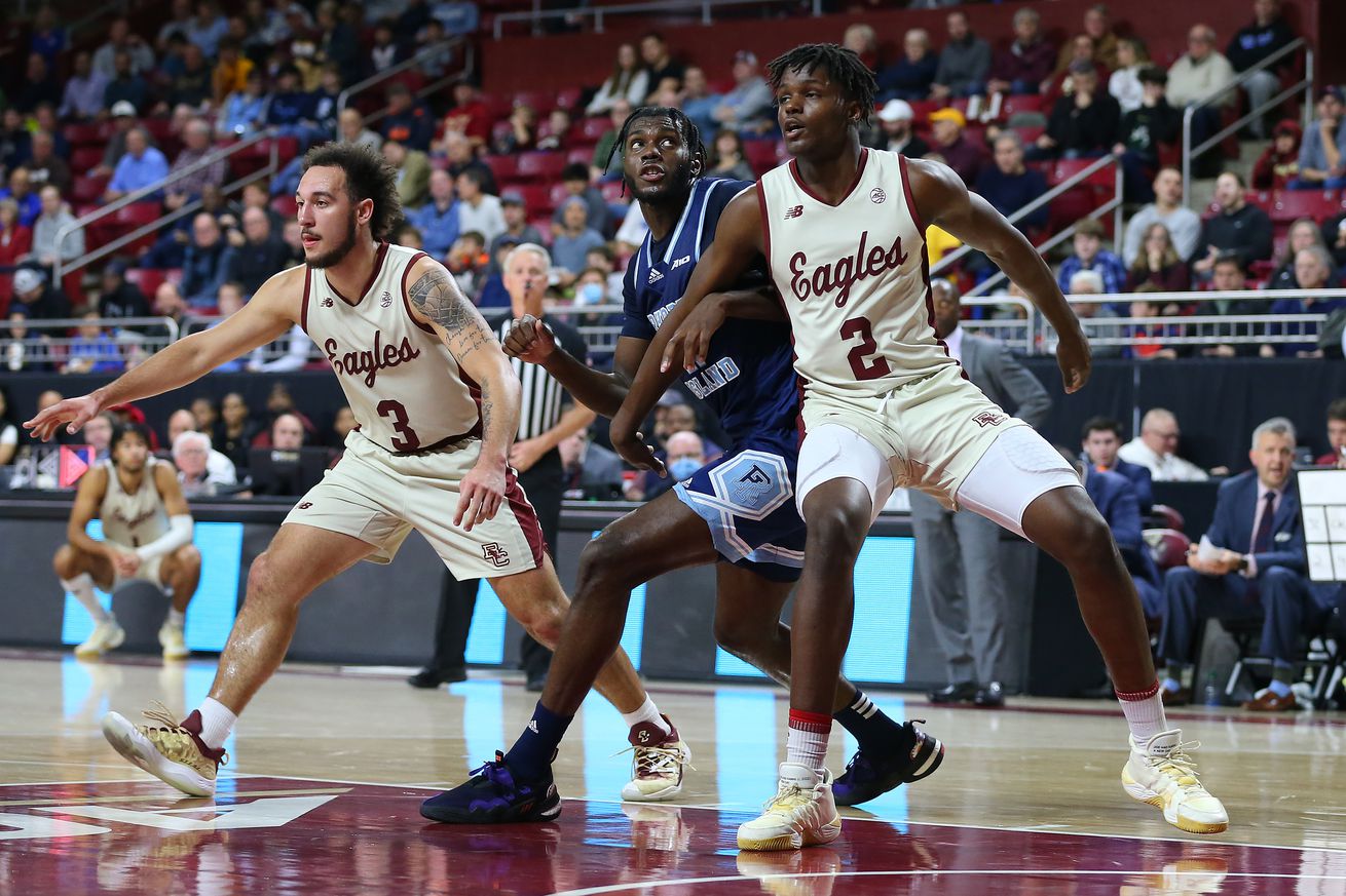 COLLEGE BASKETBALL: NOV 27 Rhode Island at Boston College