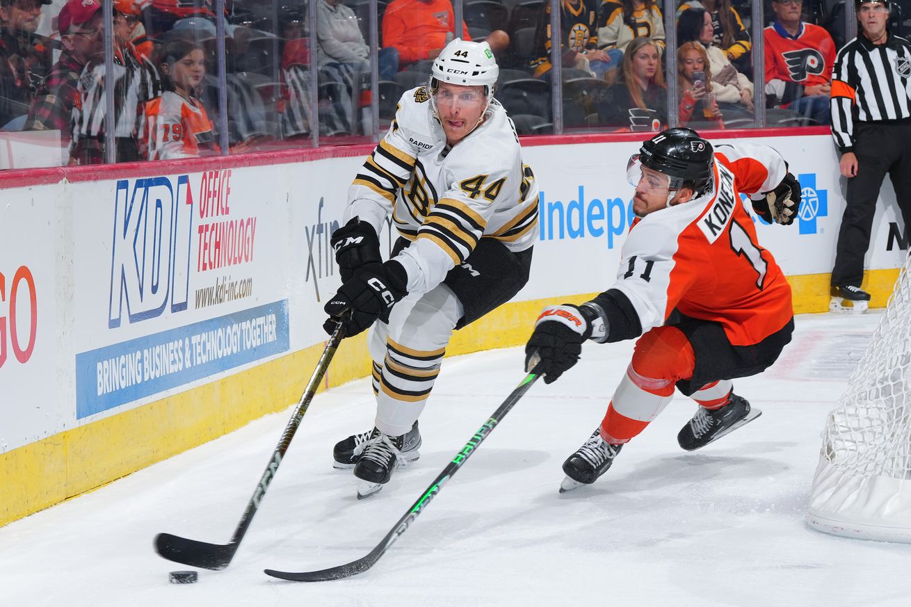 Boston Bruins v Philadelphia Flyers