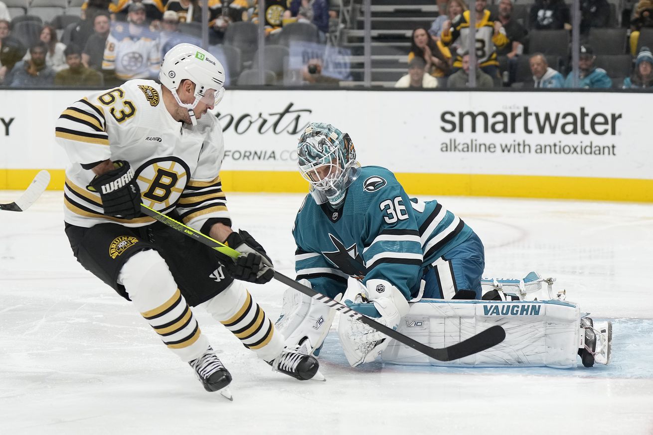 Boston Bruins v San Jose Sharks