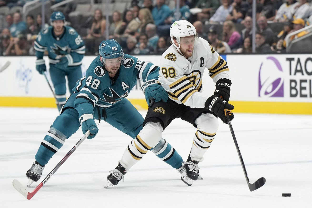 Boston Bruins v San Jose Sharks