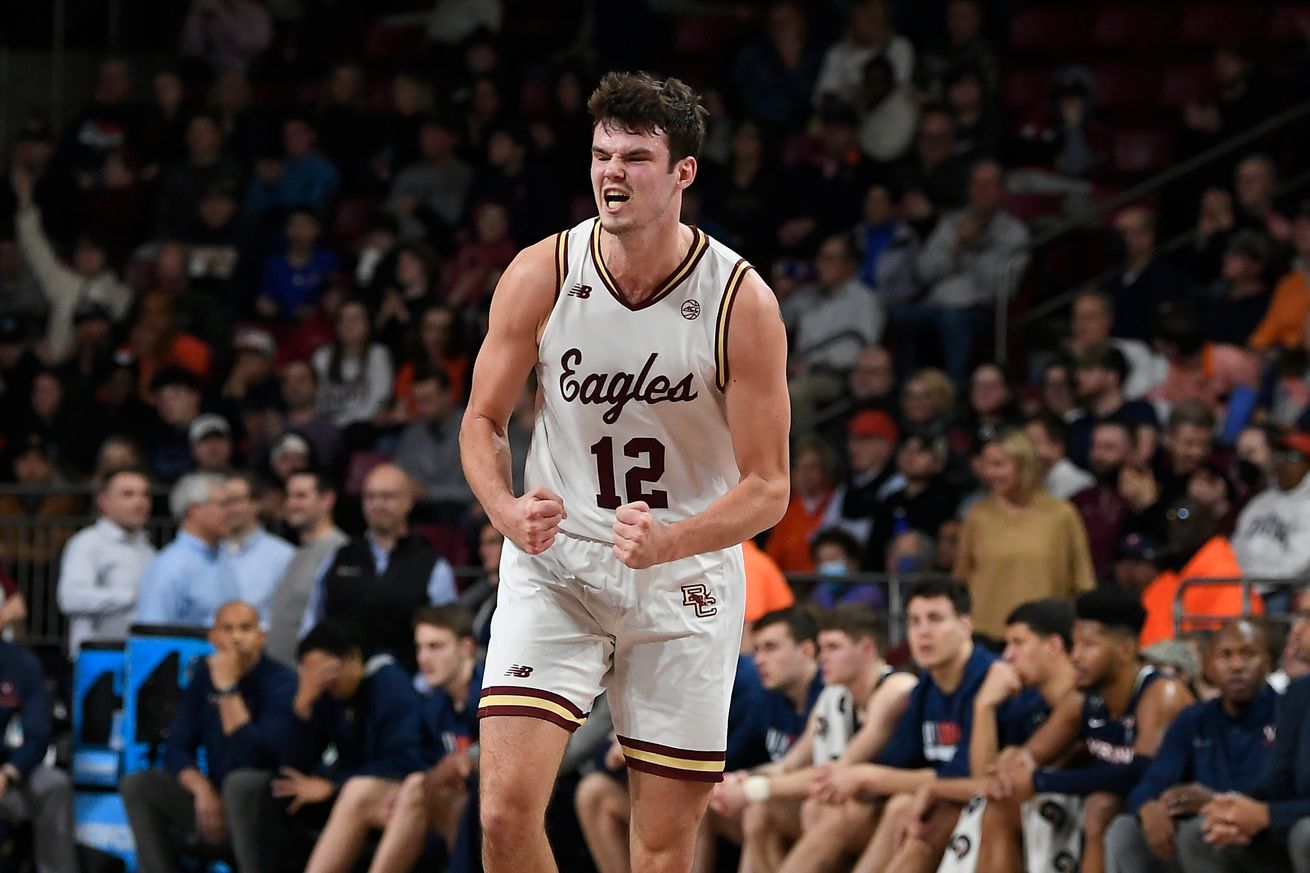 NCAA Basketball: Virginia at Boston College