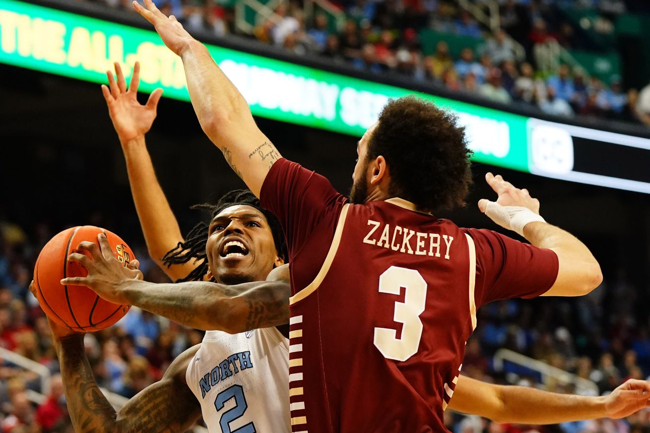 NCAA Basketball: ACC Conference Tournament Second Round - North Carolina vs Boston College