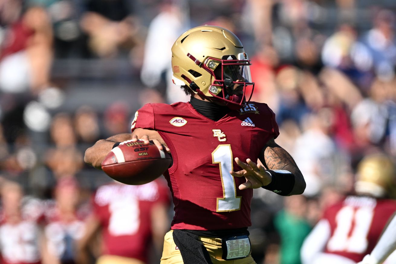 NCAA Football: Connecticut at Boston College