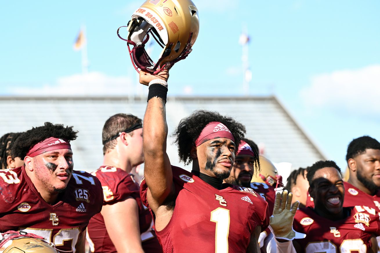 NCAA Football: Connecticut at Boston College