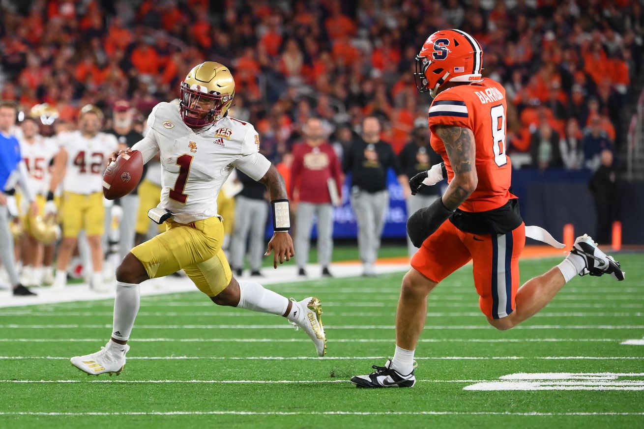 NCAA Football: Boston College at Syracuse