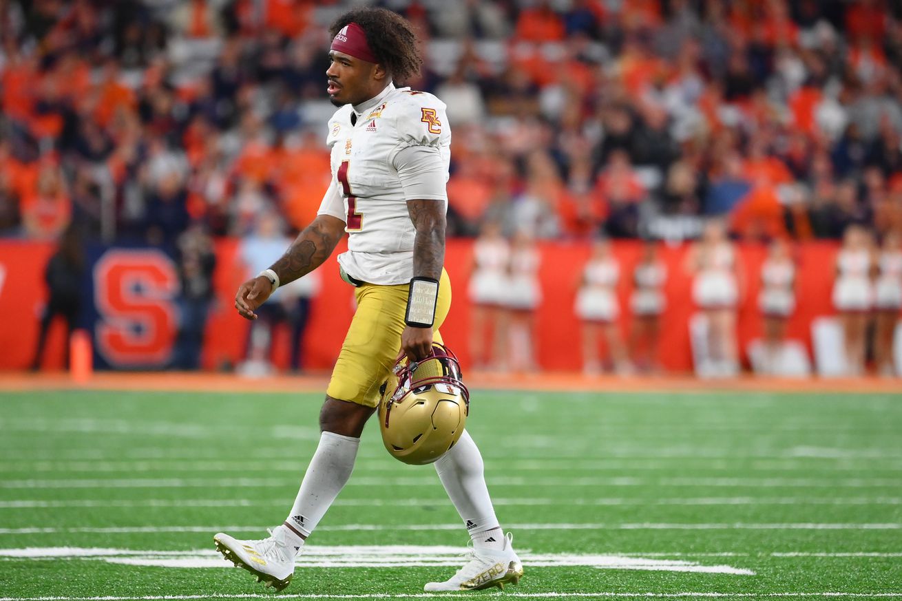 NCAA Football: Boston College at Syracuse