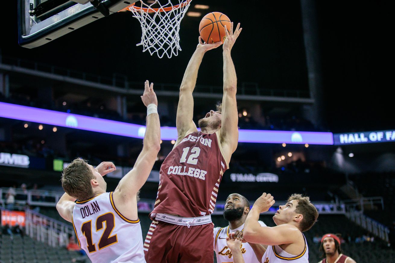 NCAA Basketball: Hall of Fame Classic - Loyola Chicago at Boston College