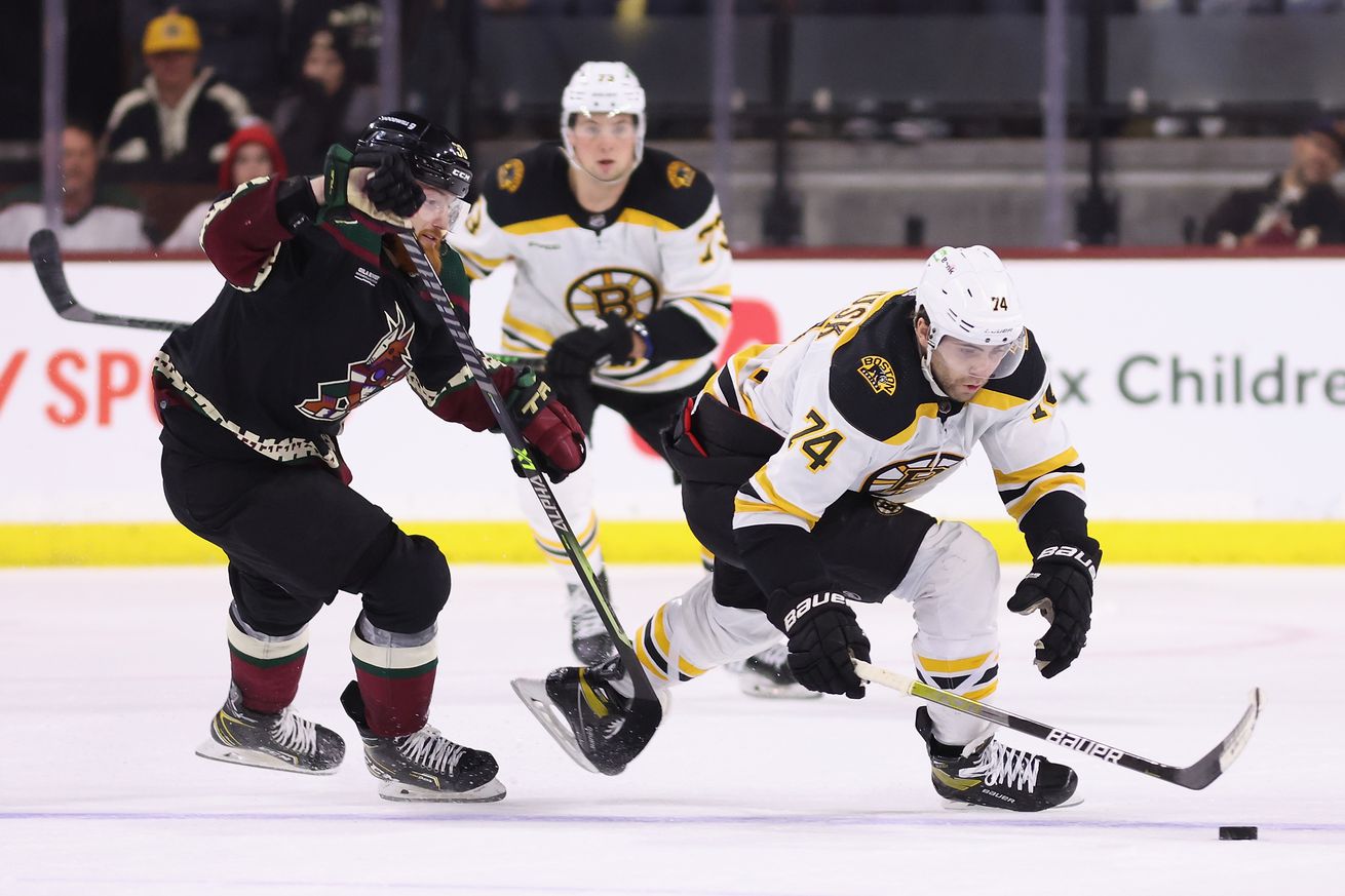 Boston Bruins v Arizona Coyotes