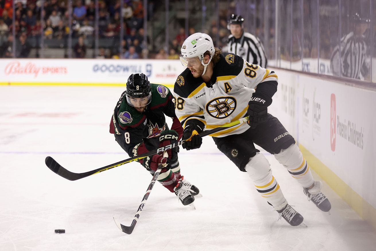 Boston Bruins v Arizona Coyotes