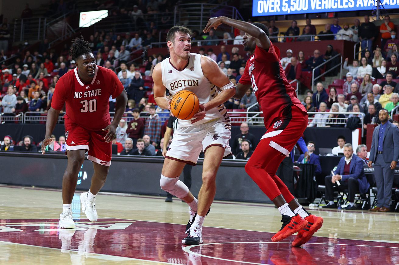 COLLEGE BASKETBALL: DEC 02 NC State at Boston College