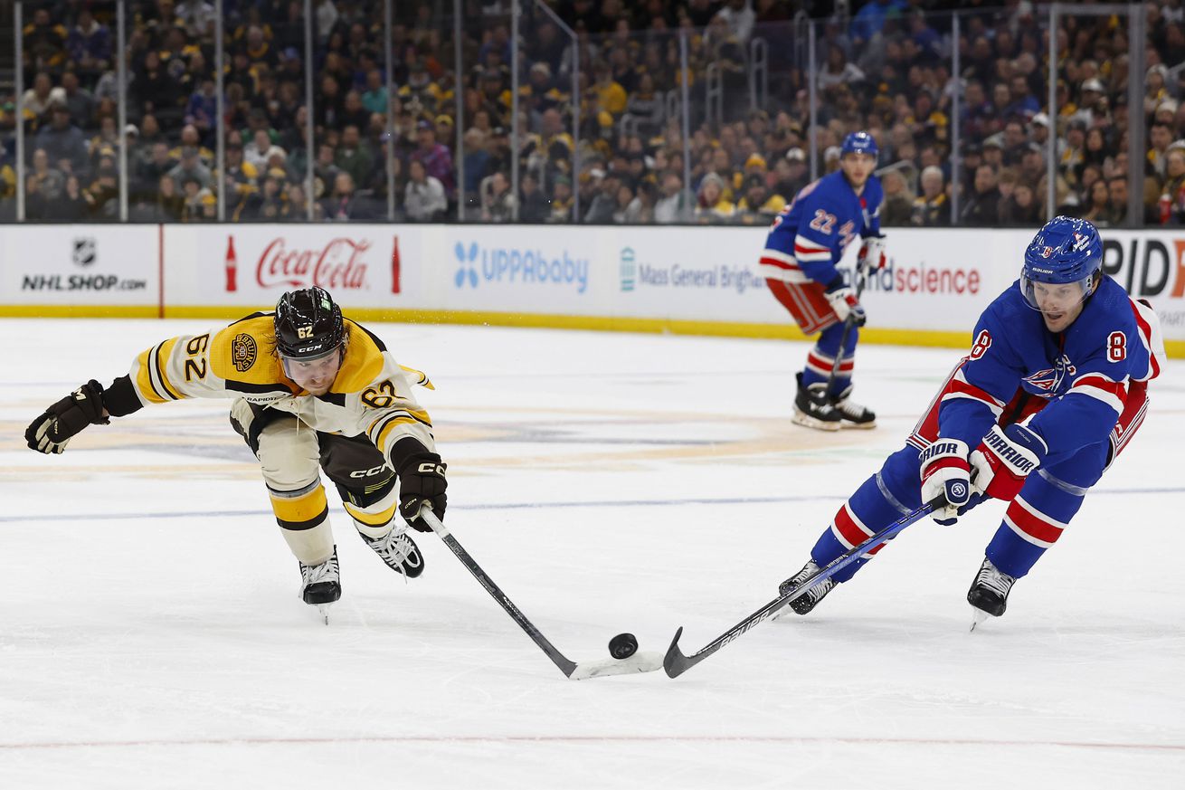 New York Rangers v Boston Bruins