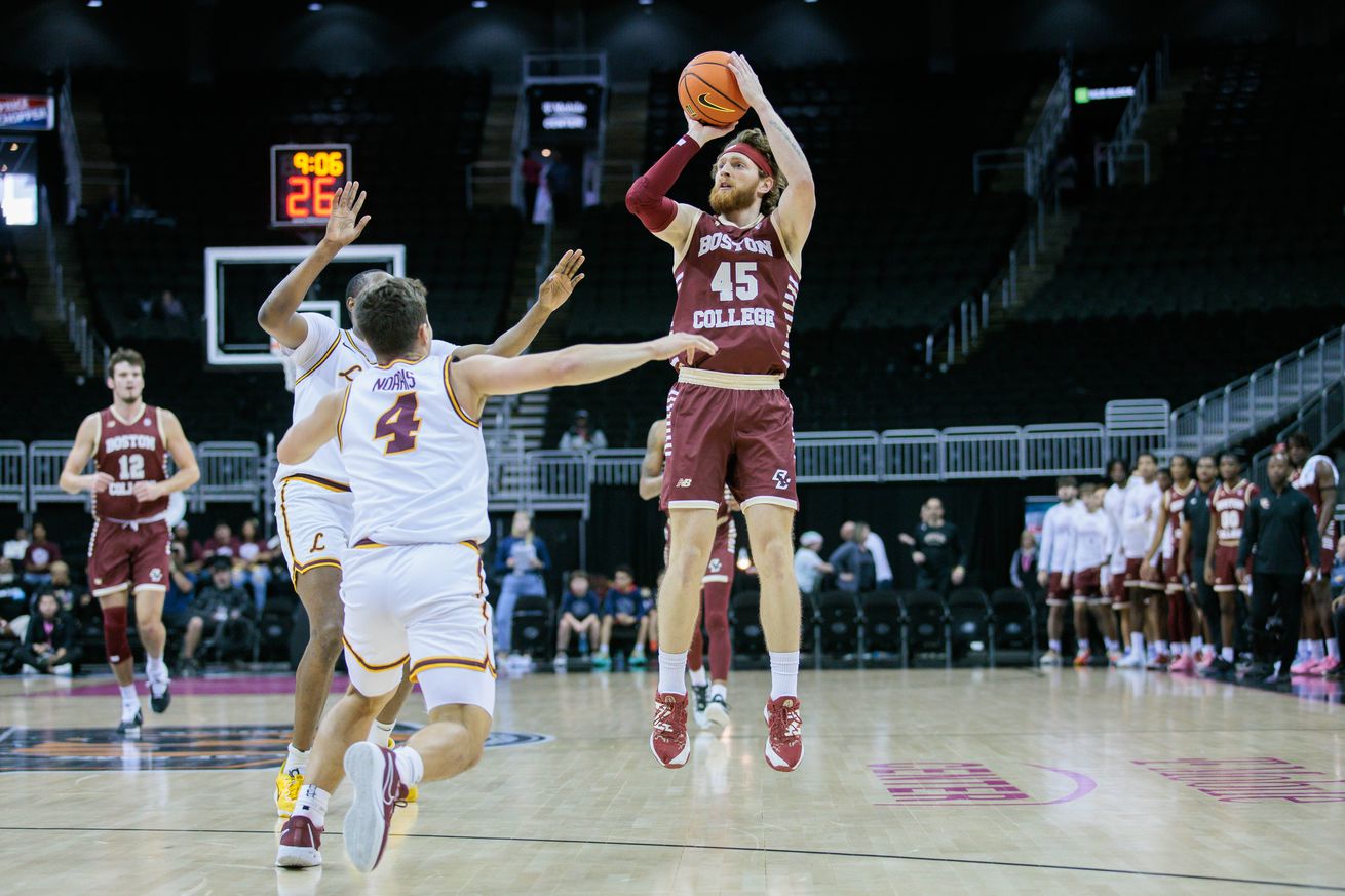 NCAA Basketball: Hall of Fame Classic - Loyola Chicago at Boston College