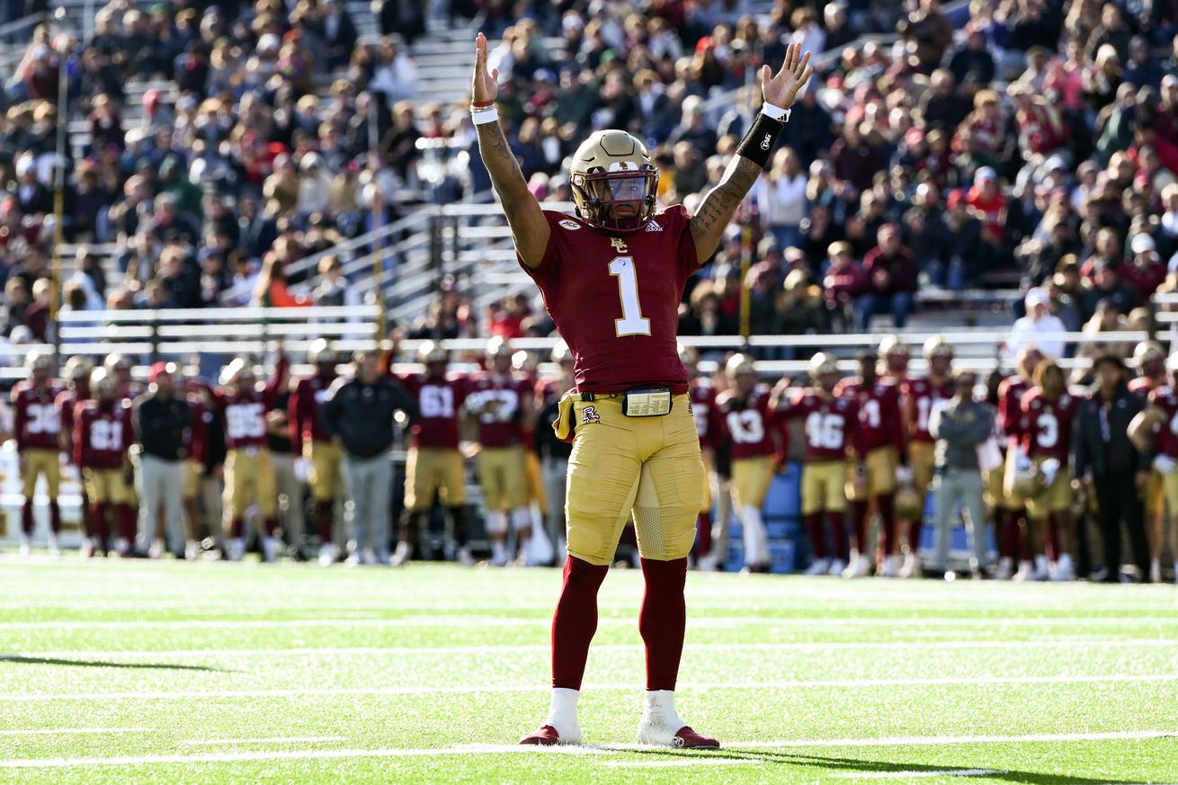 NCAA Football: Miami at Boston College