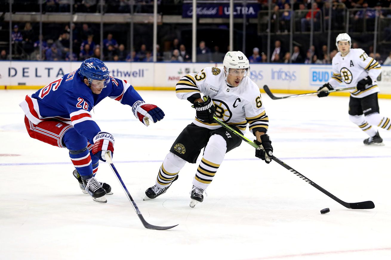 NHL: Boston Bruins at New York Rangers