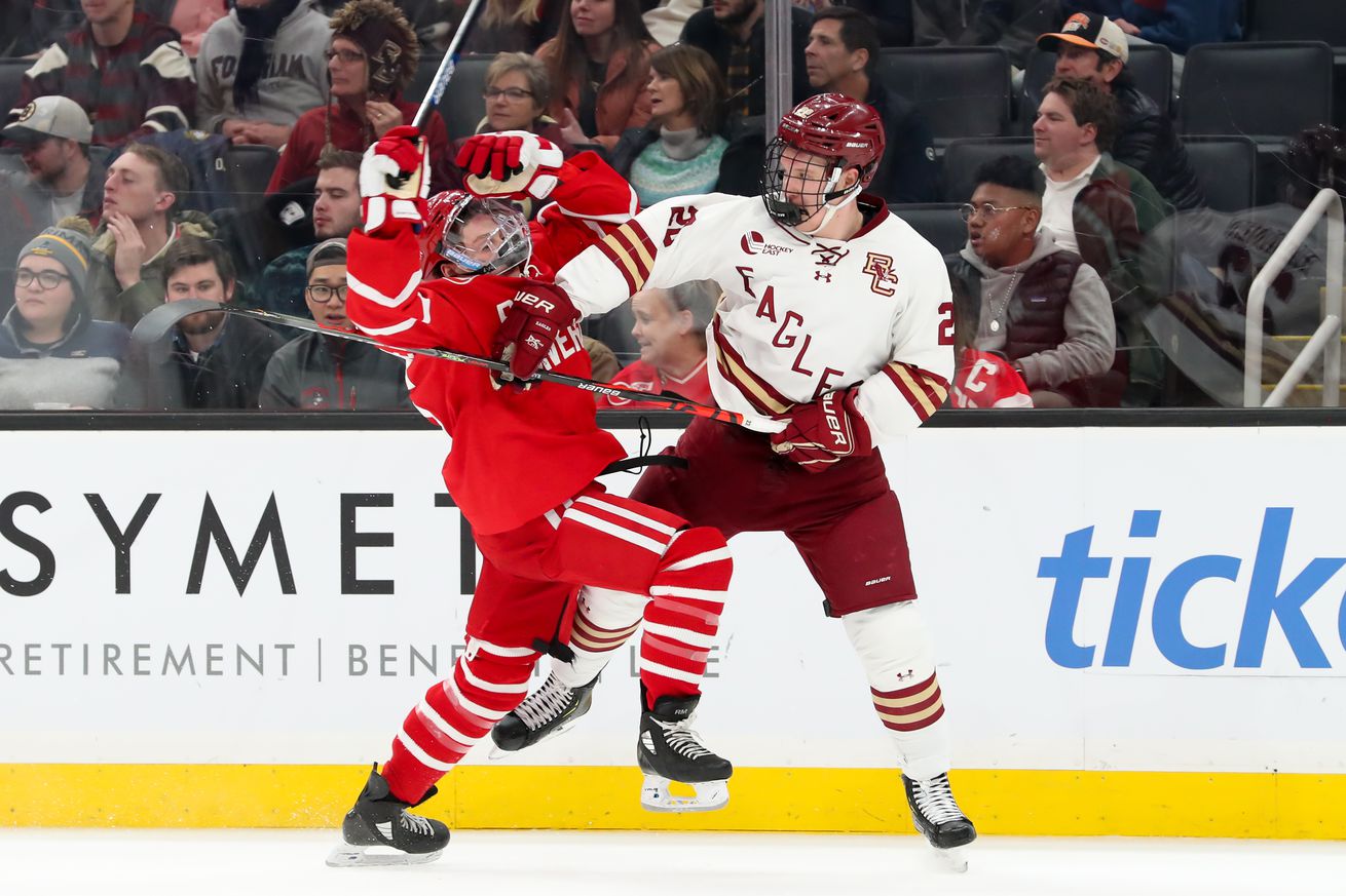 COLLEGE HOCKEY: FEB 03 Beanpot Tournament - Boston College v Boston University