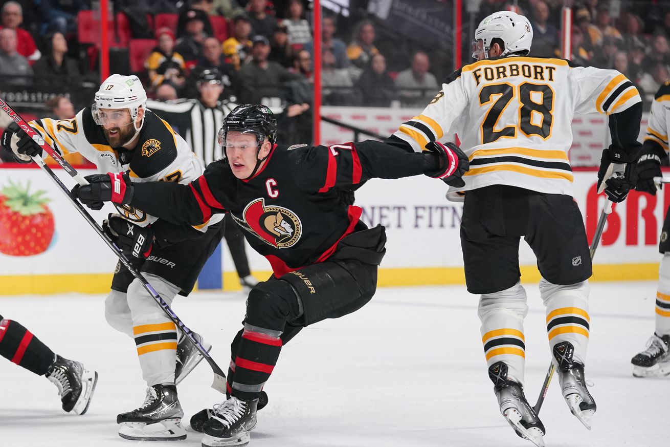 Boston Bruins v Ottawa Senators