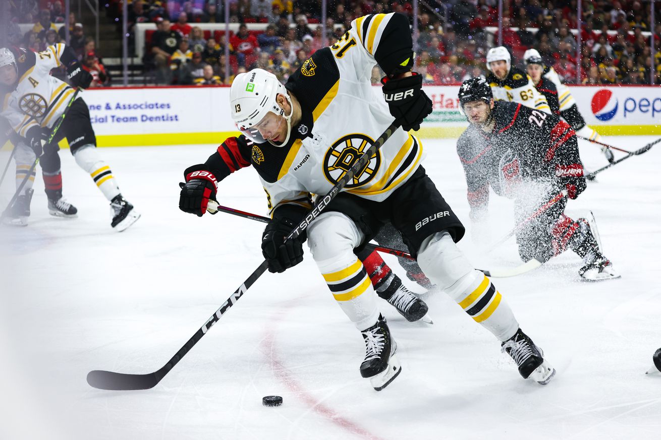 Boston Bruins v Carolina Hurricanes