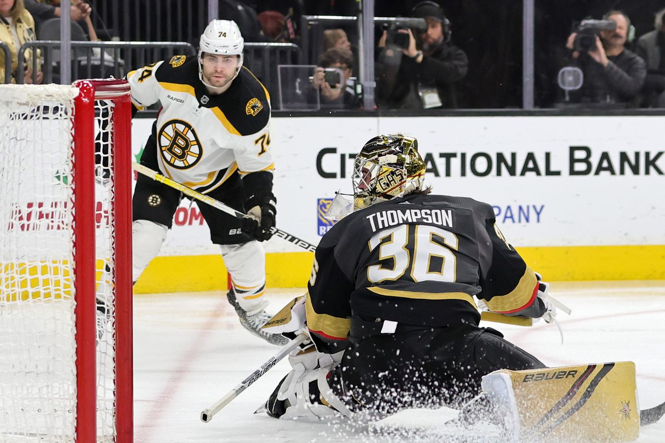 Boston Bruins v Vegas Golden Knights