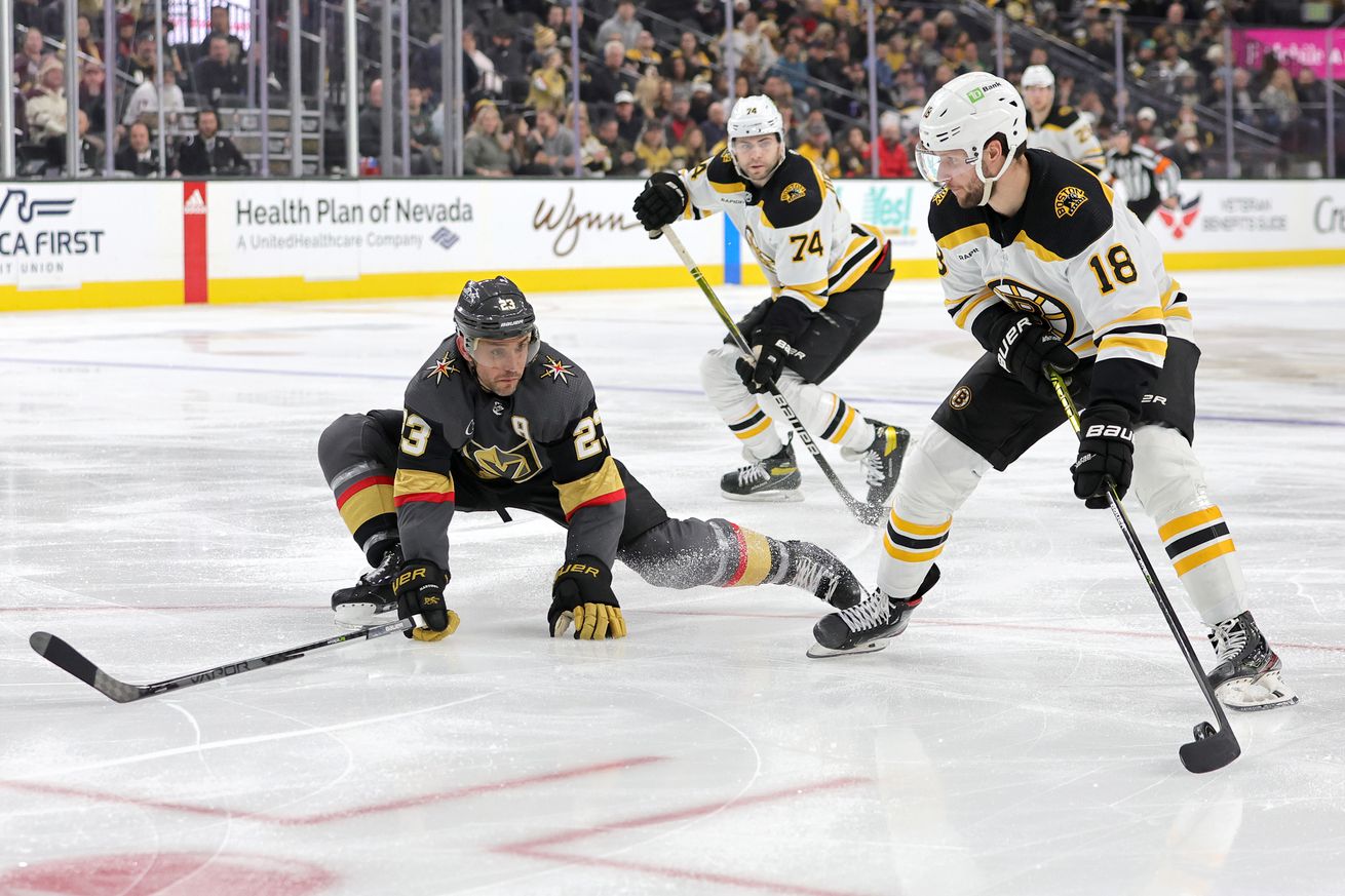 Boston Bruins v Vegas Golden Knights