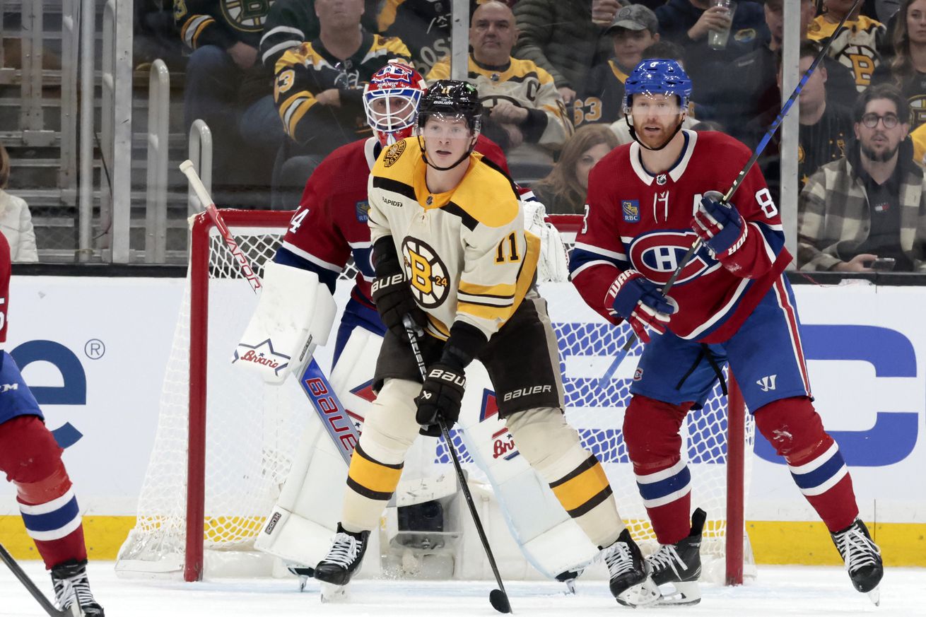 NHL: NOV 18 Canadiens at Bruins