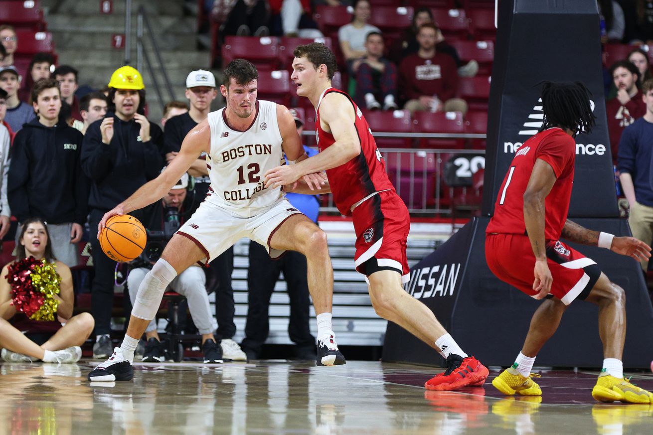 COLLEGE BASKETBALL: DEC 02 NC State at Boston College