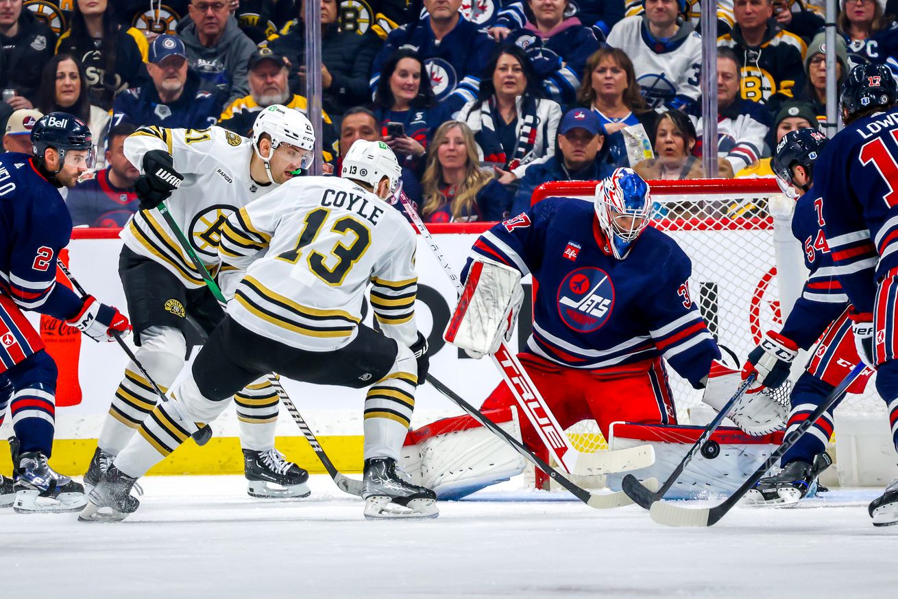 Boston Bruins v Winnipeg Jets