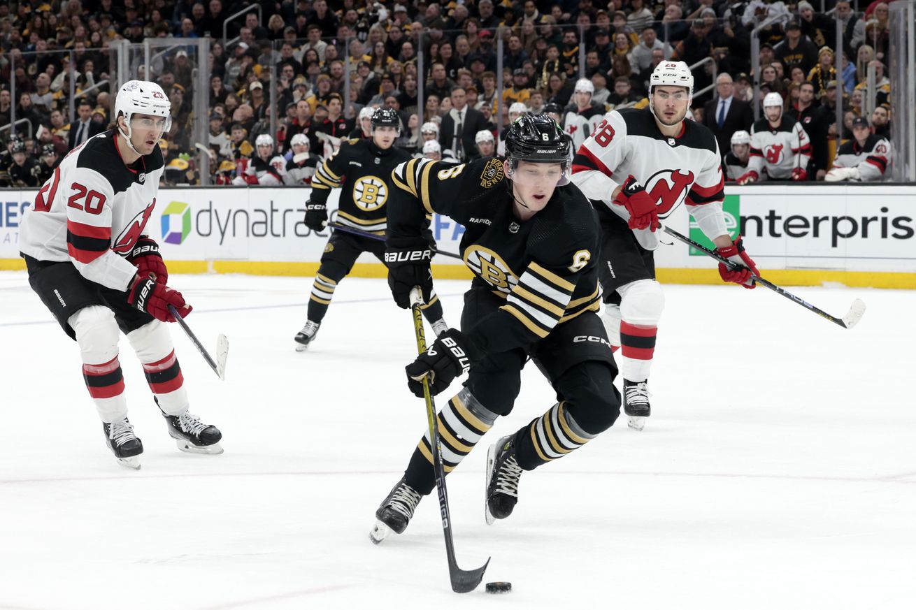 NHL: DEC 30 Devils at Bruins