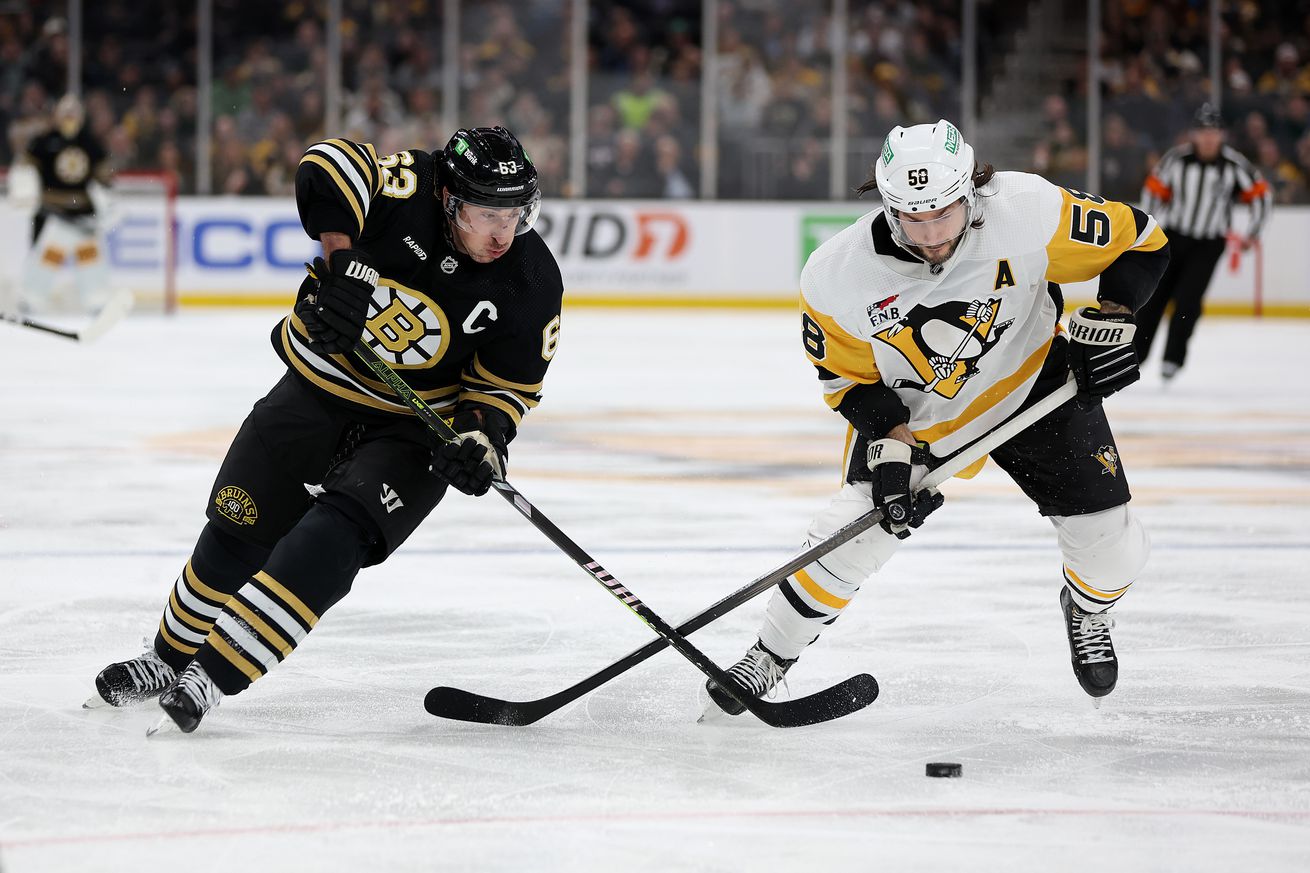 Pittsburgh Penguins v Boston Bruins