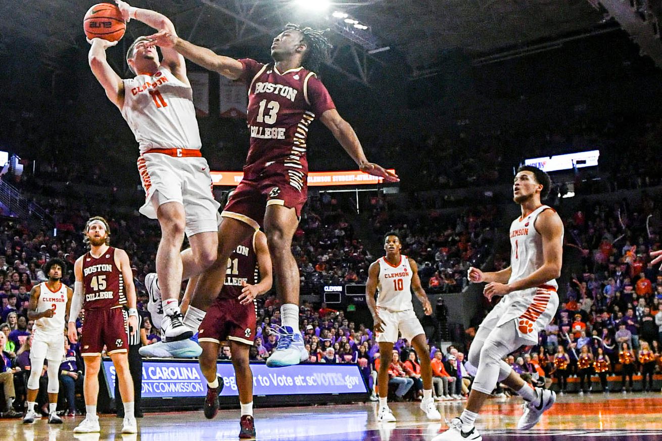 NCAA Basketball: Boston College at Clemson