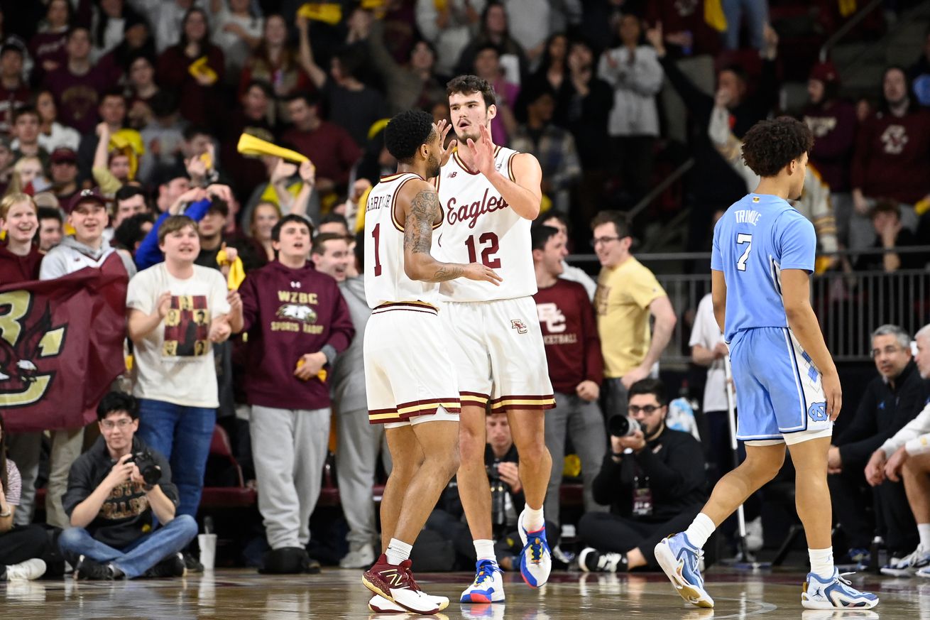 NCAA Basketball: North Carolina at Boston College