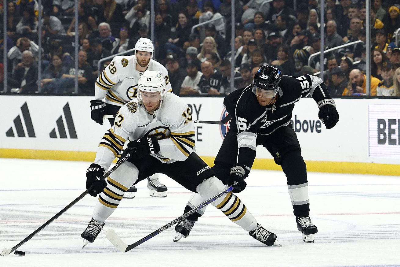 Boston Bruins v Los Angeles Kings