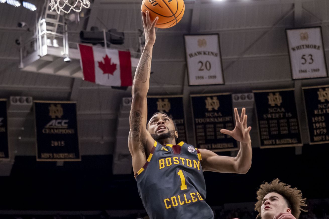 COLLEGE BASKETBALL: JAN 27 Boston College at Notre Dame