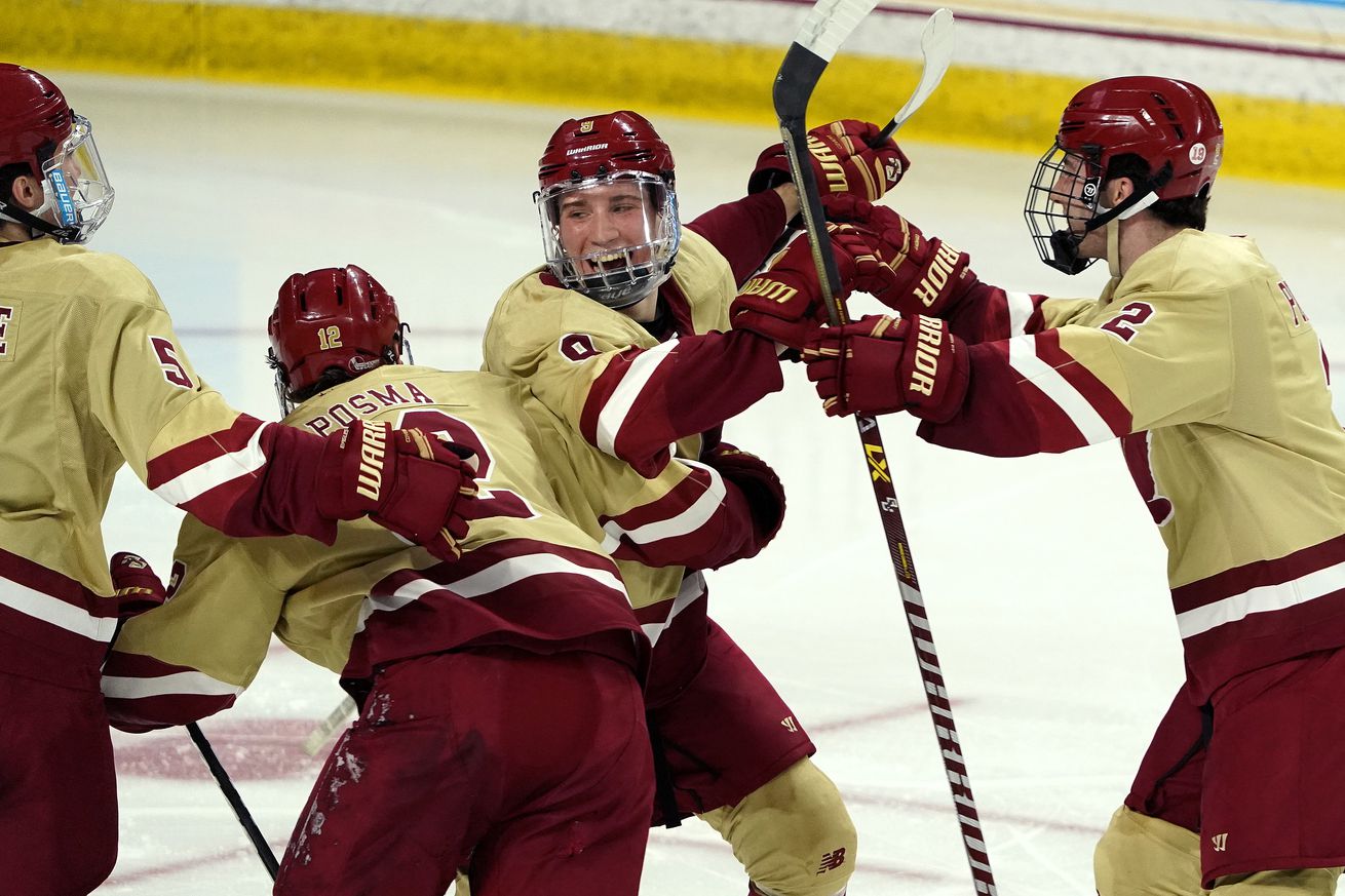 Boston University (1) Vs. Boston College (4) At Conte Forum