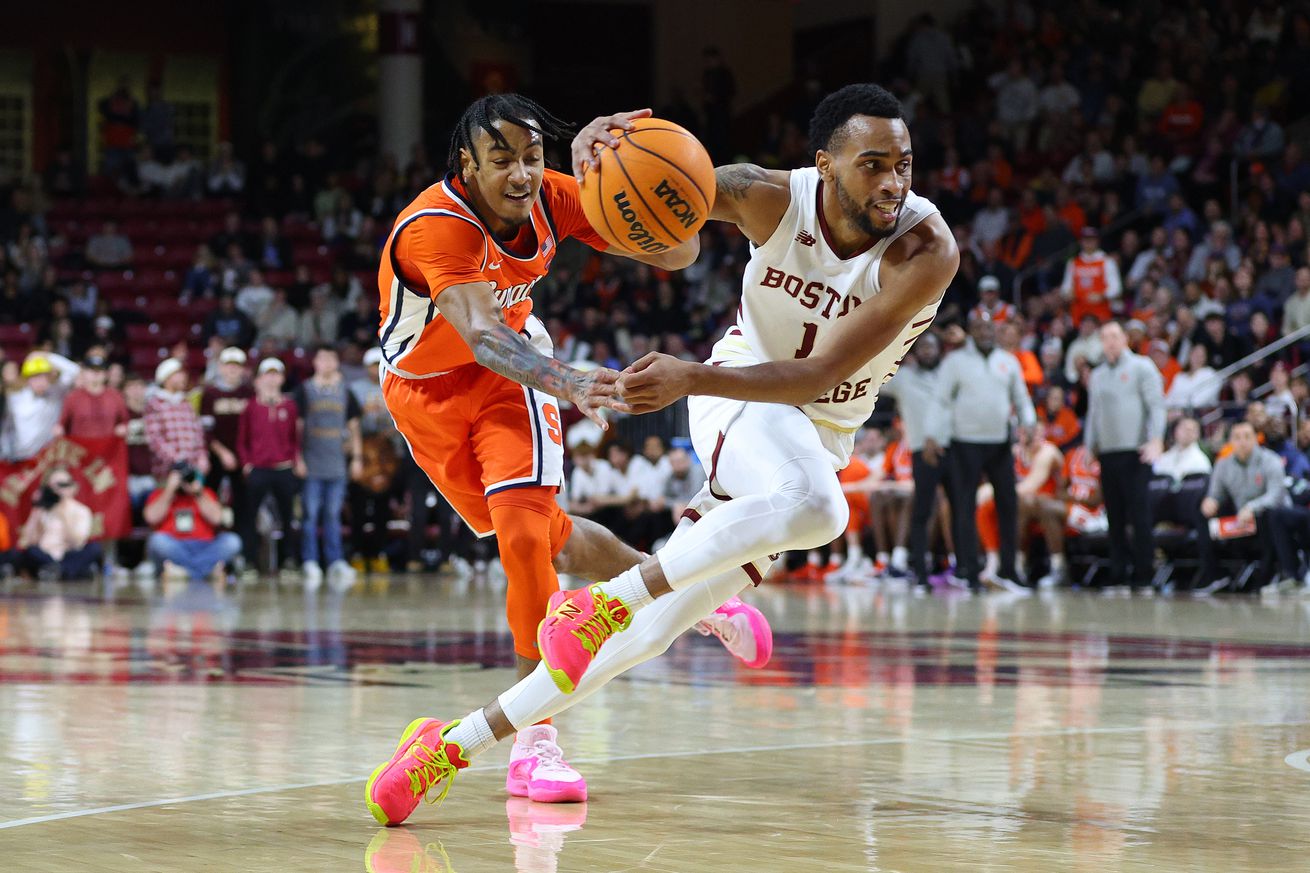 COLLEGE BASKETBALL: JAN 30 Syracuse at Boston College