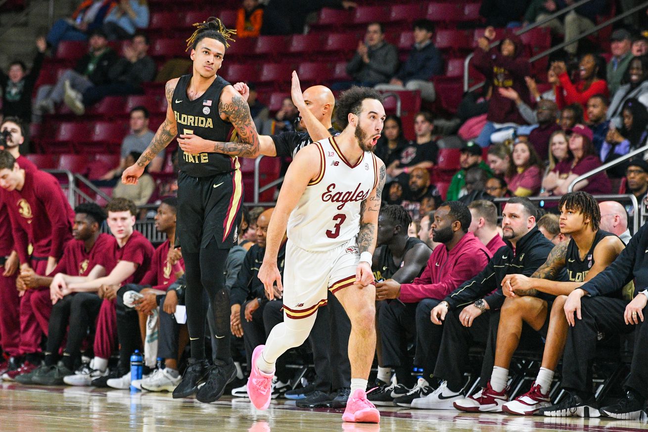 COLLEGE BASKETBALL: FEB 06 Florida State at Boston College