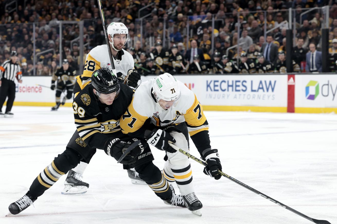 NHL: JAN 04 Penguins at Bruins