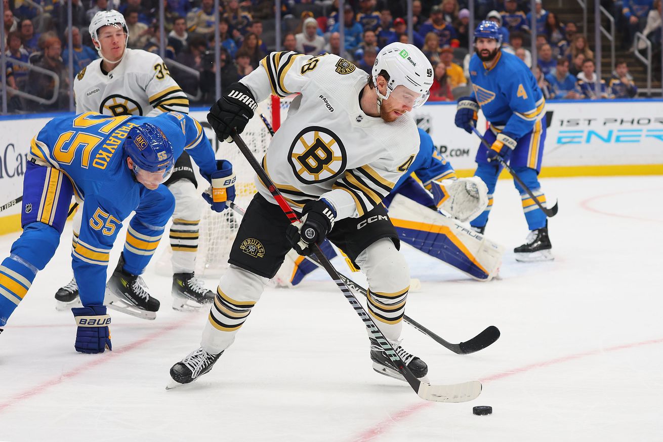 Boston Bruins v St Louis Blues