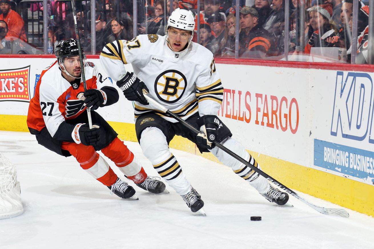 Boston Bruins v Philadelphia Flyers