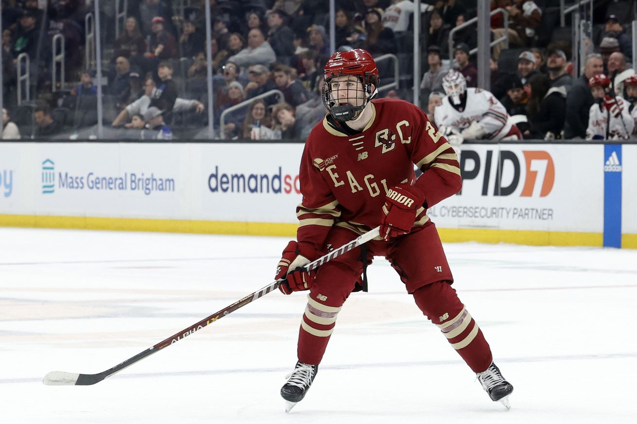 COLLEGE HOCKEY: FEB 12 Beanpot Tournament Consolation Game - Boston College vs Harvard