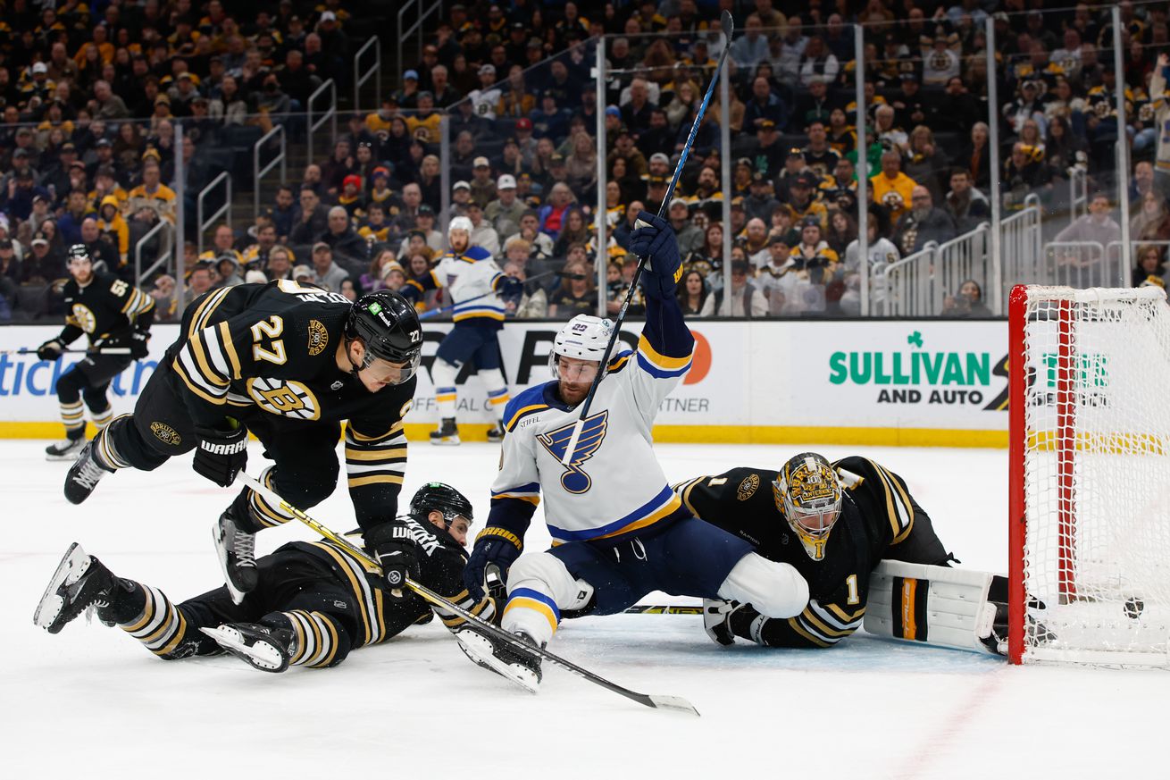 St Louis Blues v Boston Bruins