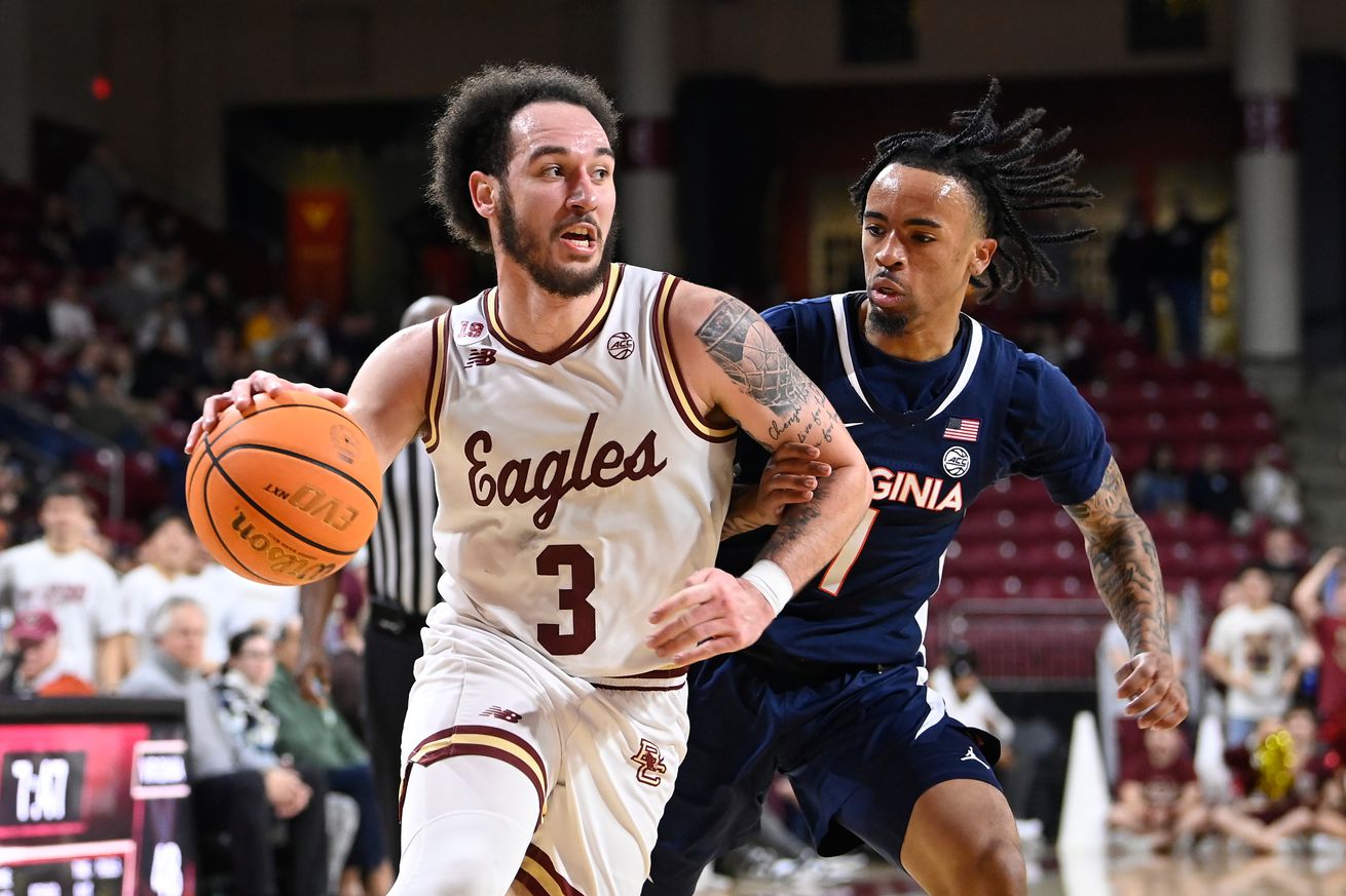 NCAA Basketball: Virginia at Boston College