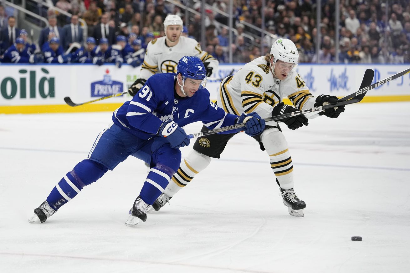 NHL: Boston Bruins at Toronto Maple Leafs