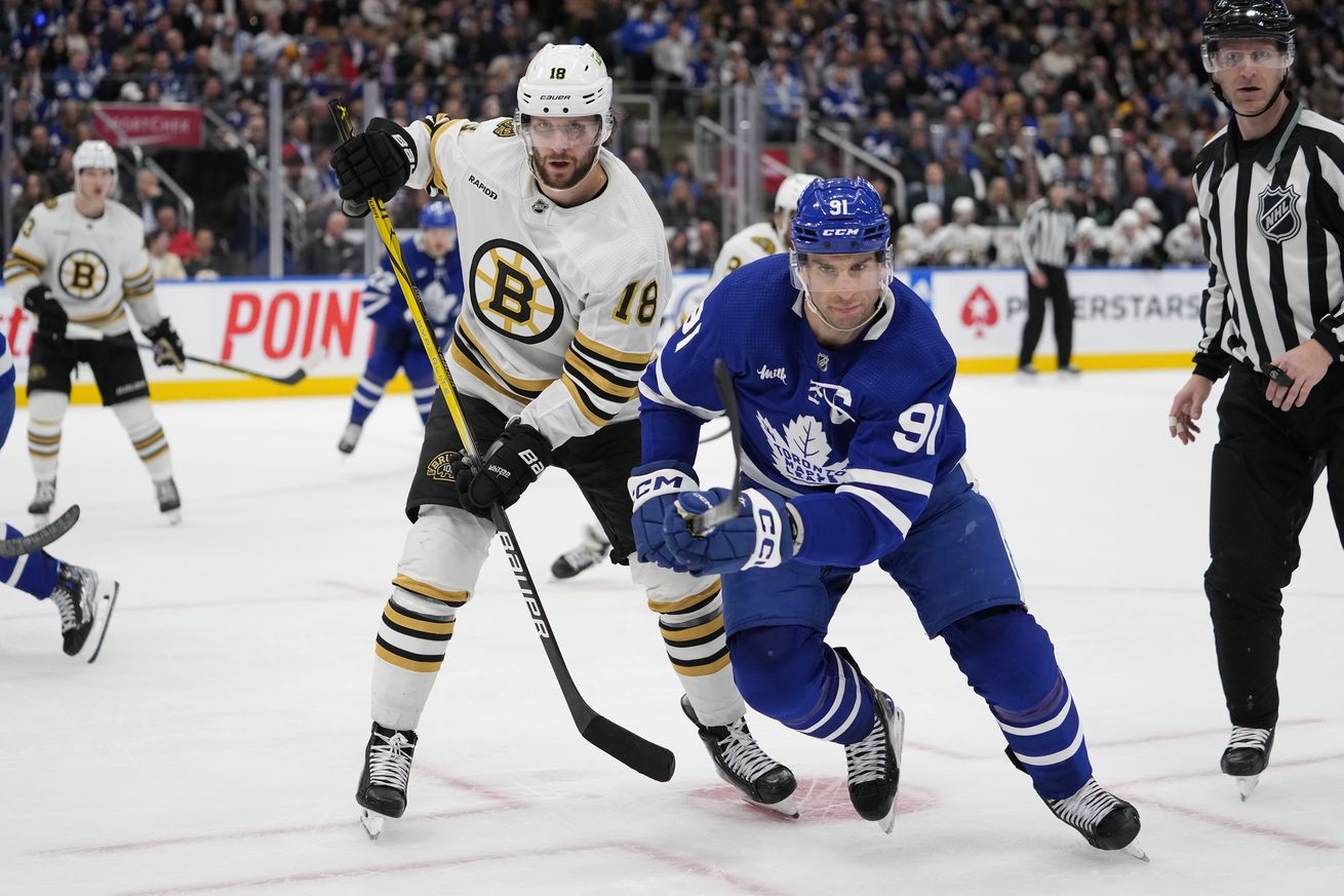 NHL: Boston Bruins at Toronto Maple Leafs