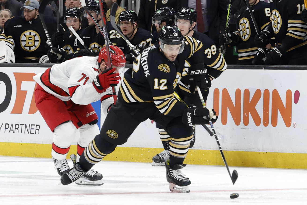 NHL: JAN 24 Hurricanes at Bruins