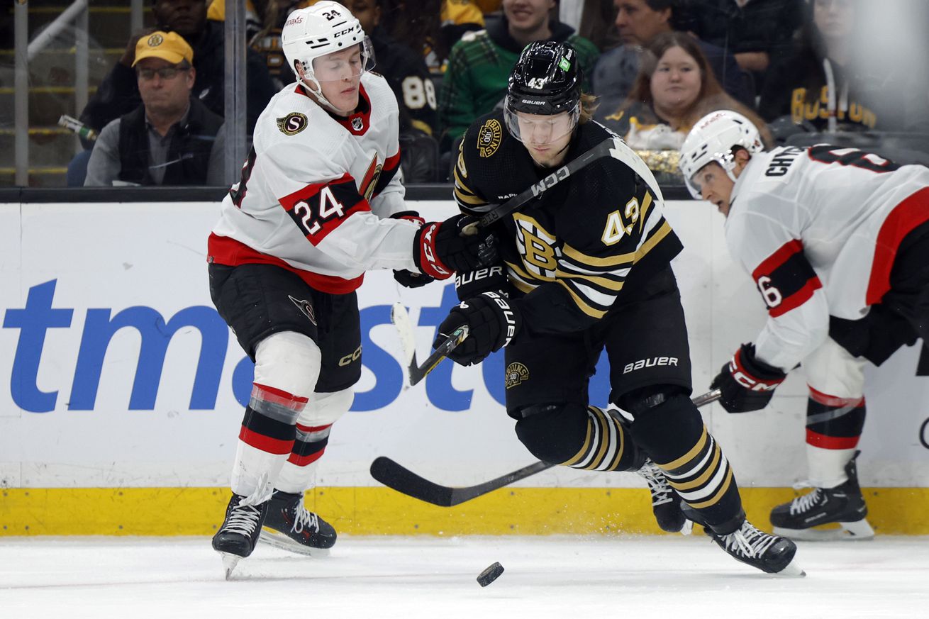 Ottawa Senators (2) Vs Boston Bruins (6) At TD Garden