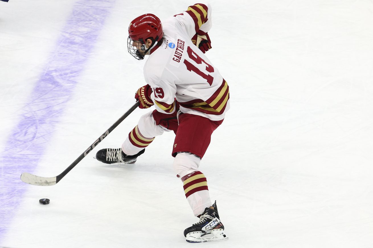 NCAA HOCKEY: MAR 31 DI Men’s Ice Hockey Championship Providence Regional - Quinnipiac vs Boston College